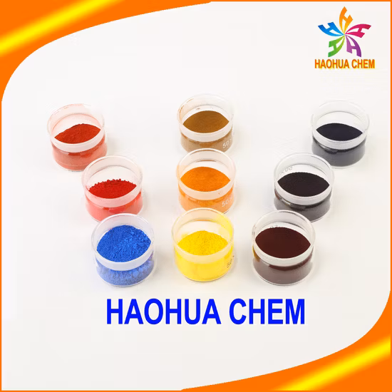 Disperse Dyes Orange Reactive/Vat/Cationic/Pigment Manufacture for Plastic, Cloth, Fabric Dyeing